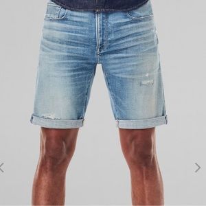 G- Star Raw 3301 DENIM SLIM SHORTS